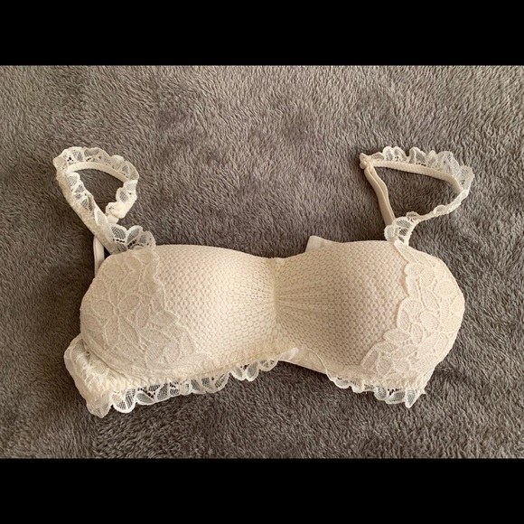 Delicate White Lace Aerie Bralette/ Bra, S - Picture 1 of 4